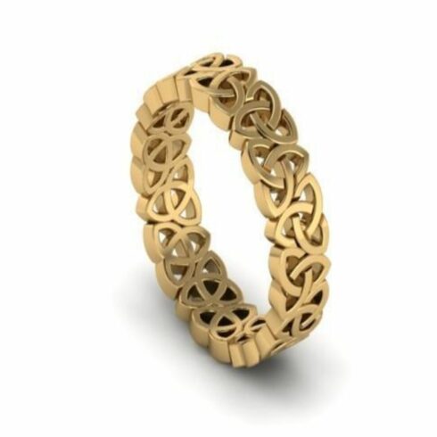 jewelry Ring model 3D print model cover image.