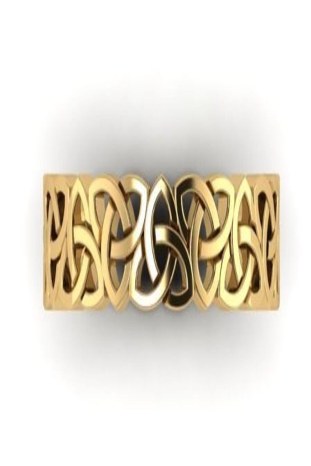 jewelry Ring model 3D print model pinterest preview image.
