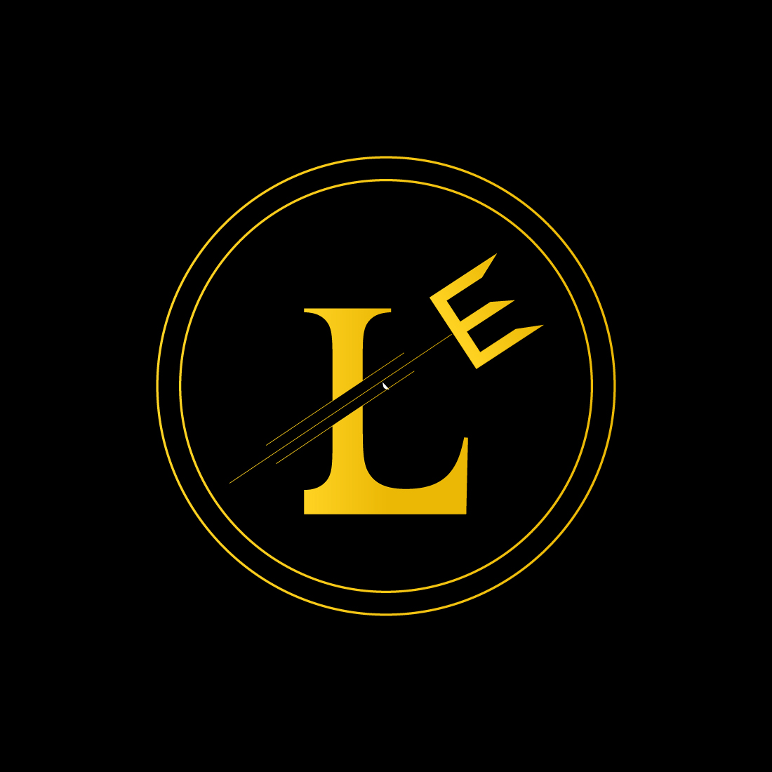 letter logo l 833