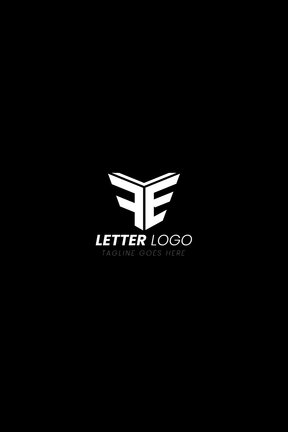 FE-logo vector image pinterest preview image.