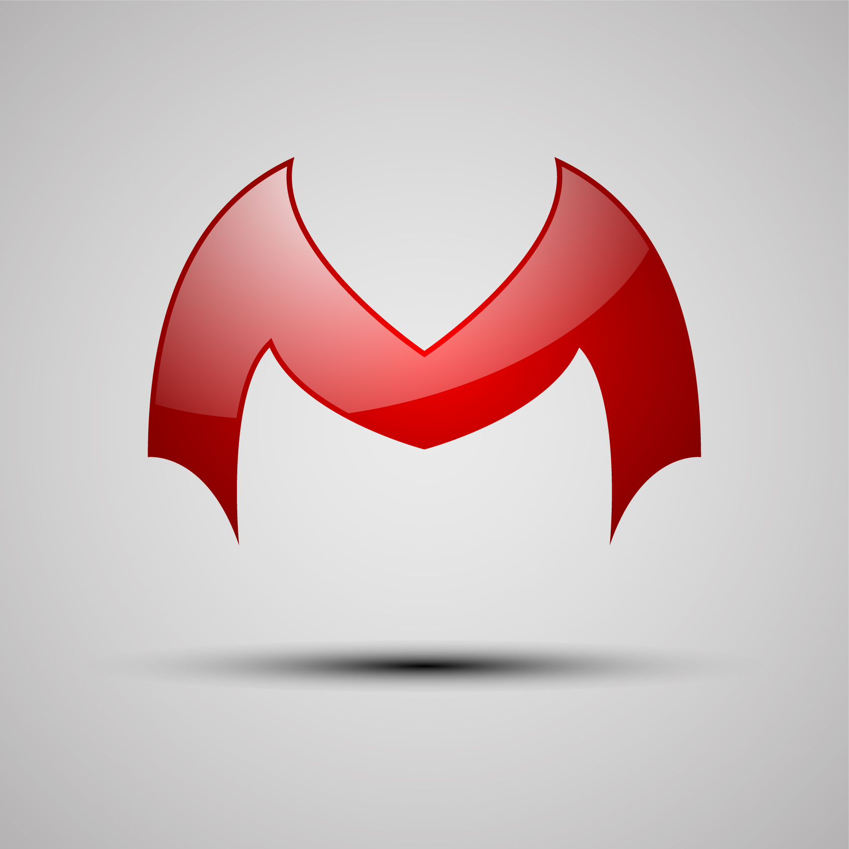 letter m monster logo icon 01 947