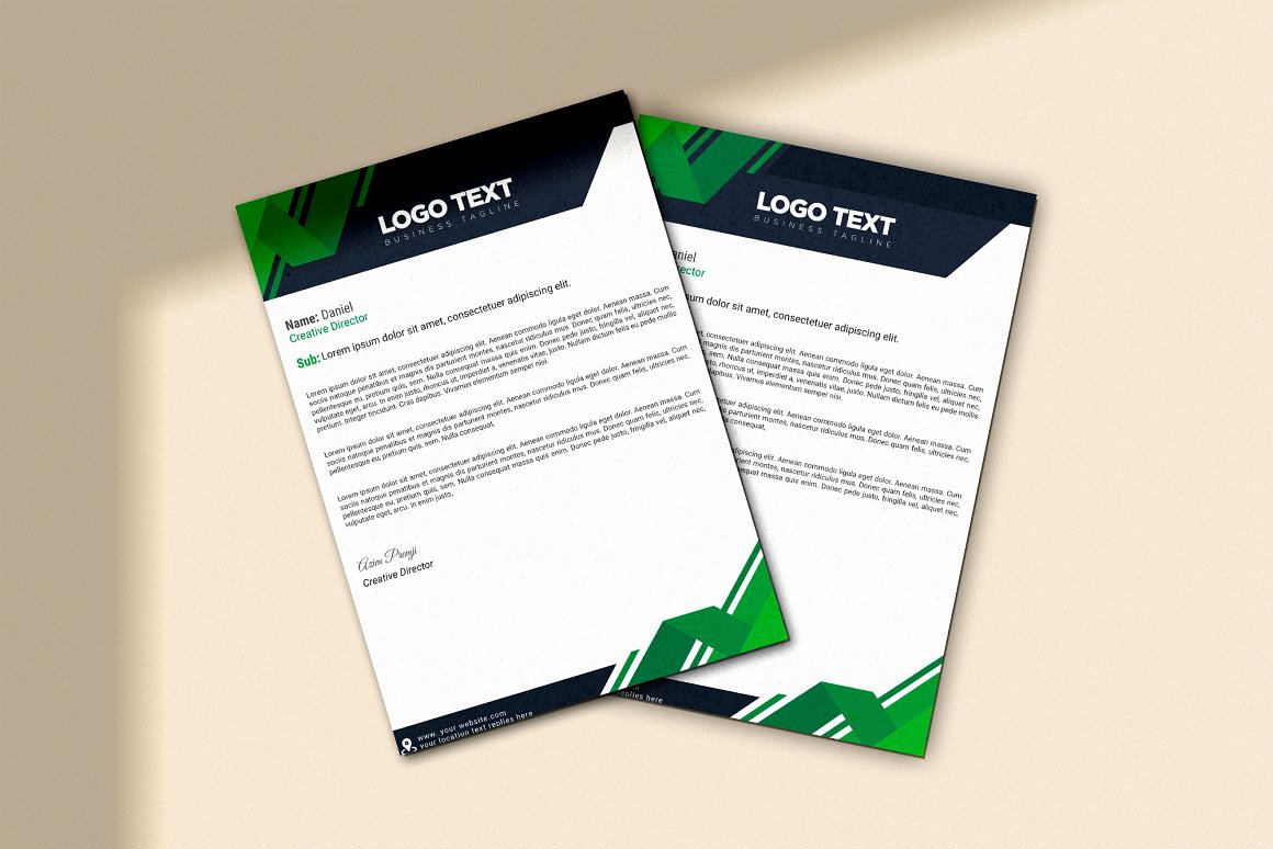 letterhead 123