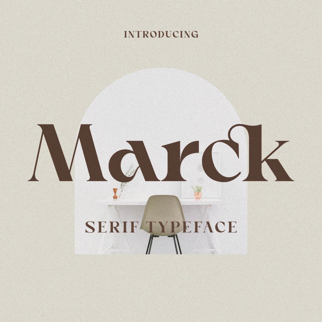 Marck _ Modern Typeface cover image.