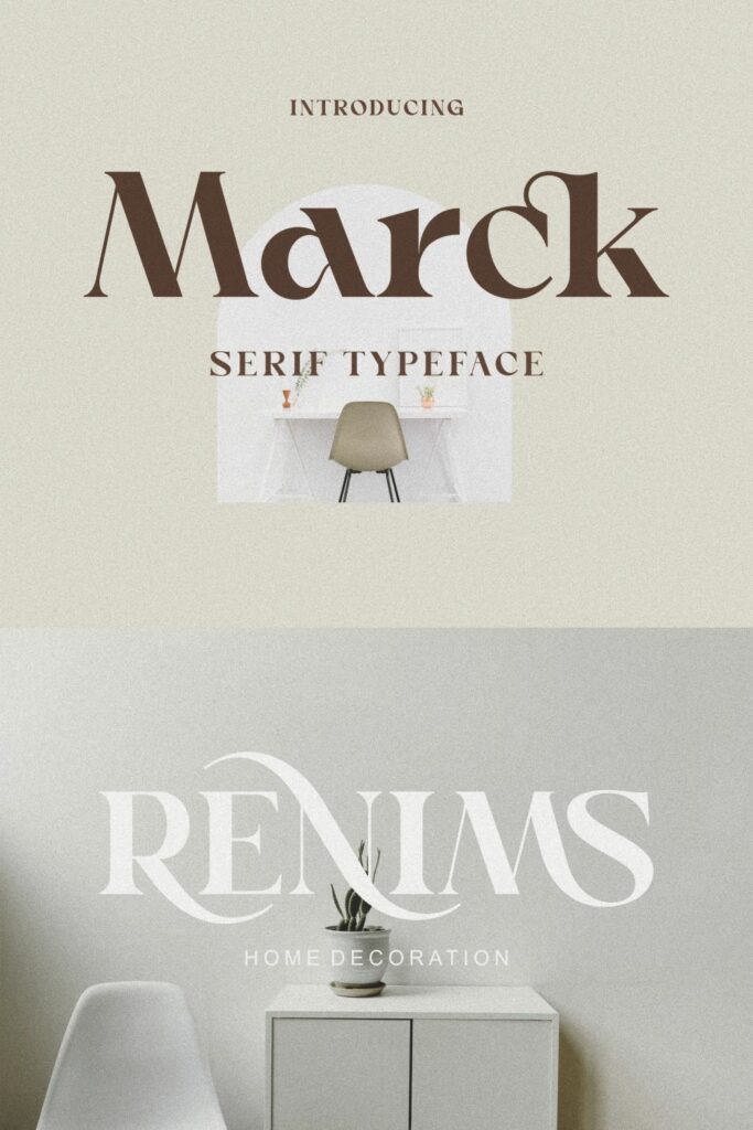 Marck _ Modern Typeface - MasterBundles