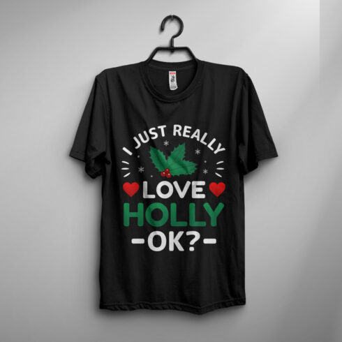 I Just really Love Holly Ok T-shirt design cover image.