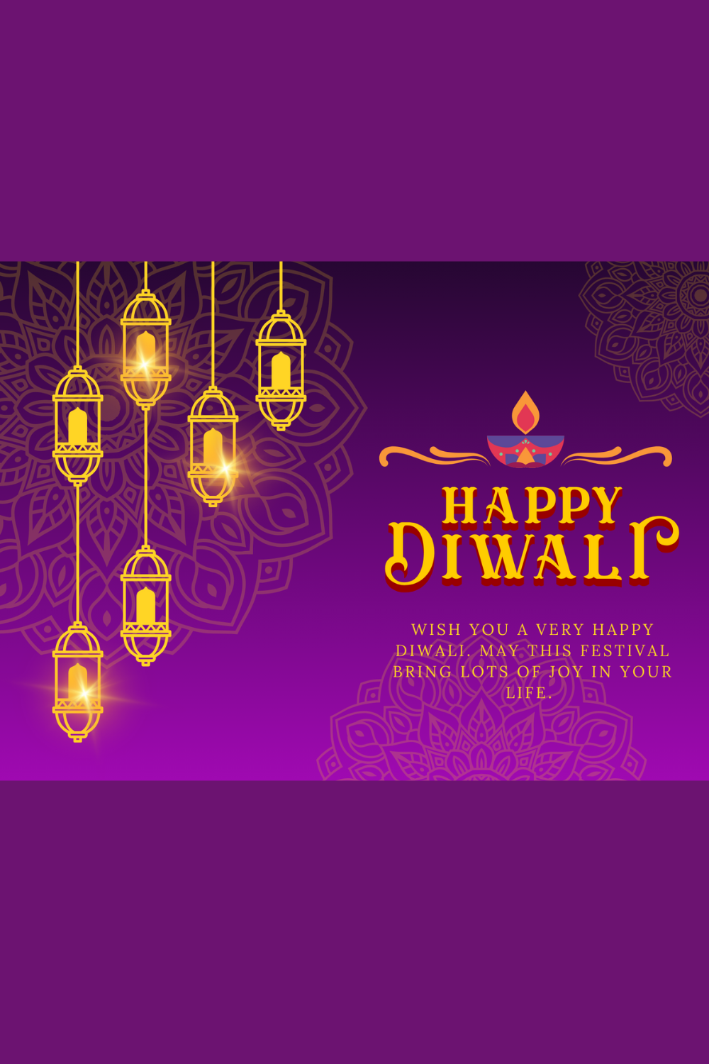 BEST QUALITY DIWALI TEMPLATES pinterest preview image.