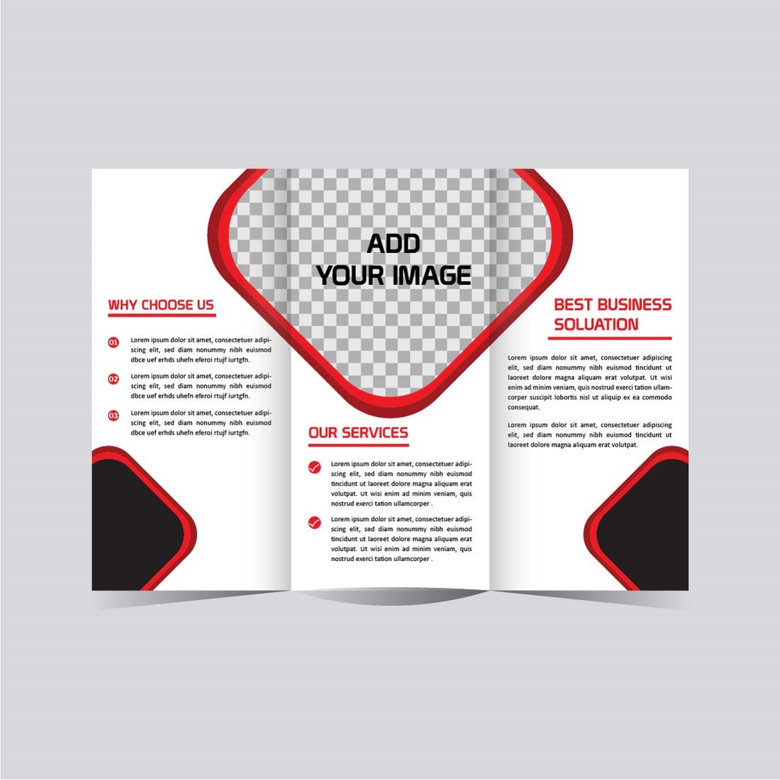 modern business tri fold brochure template design 03 577