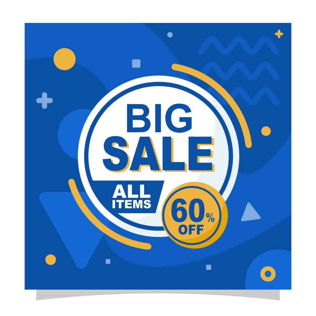 Modern sales banner social media design collection - $6 - MasterBundles
