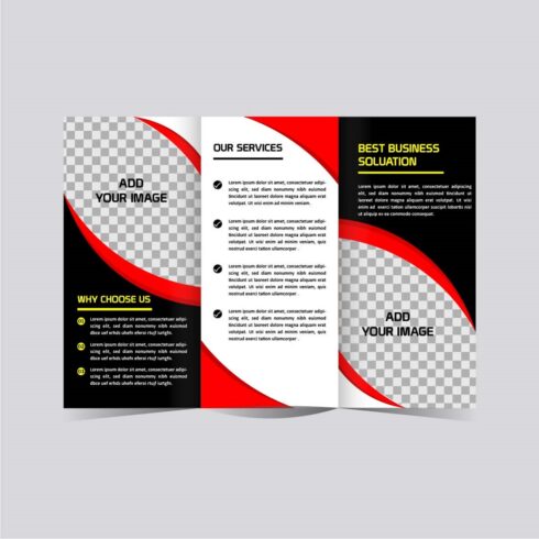 Modern Tri fold Business brochure design - MasterBundles