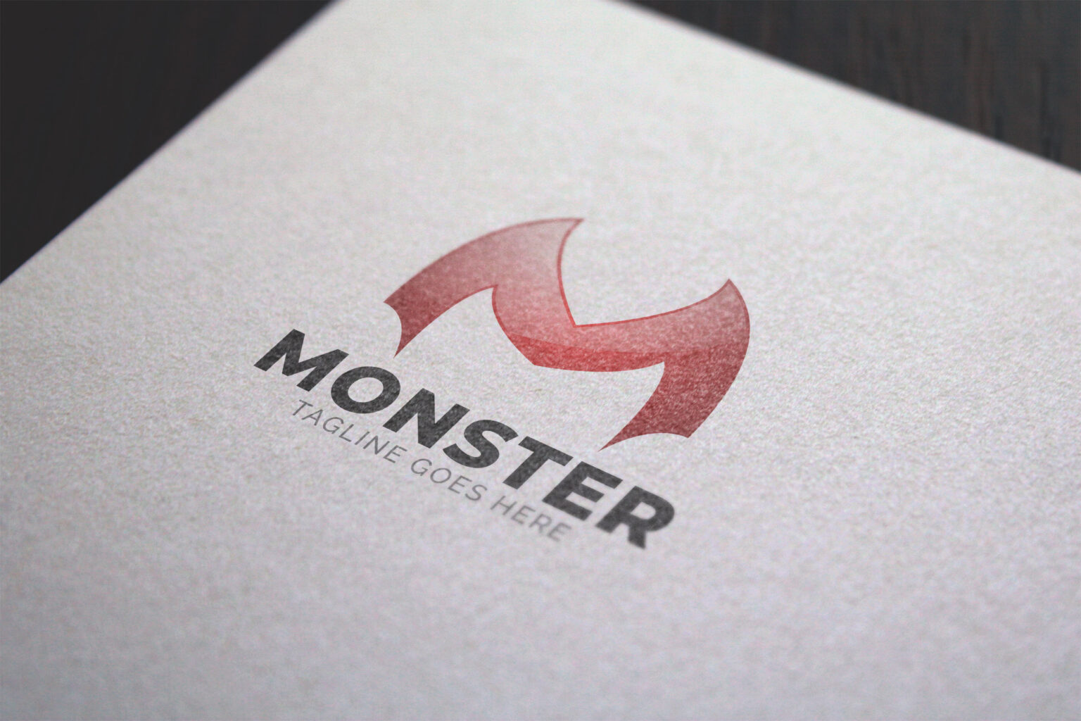 Letter M Monster, Monogram Logo Design Template - MasterBundles
