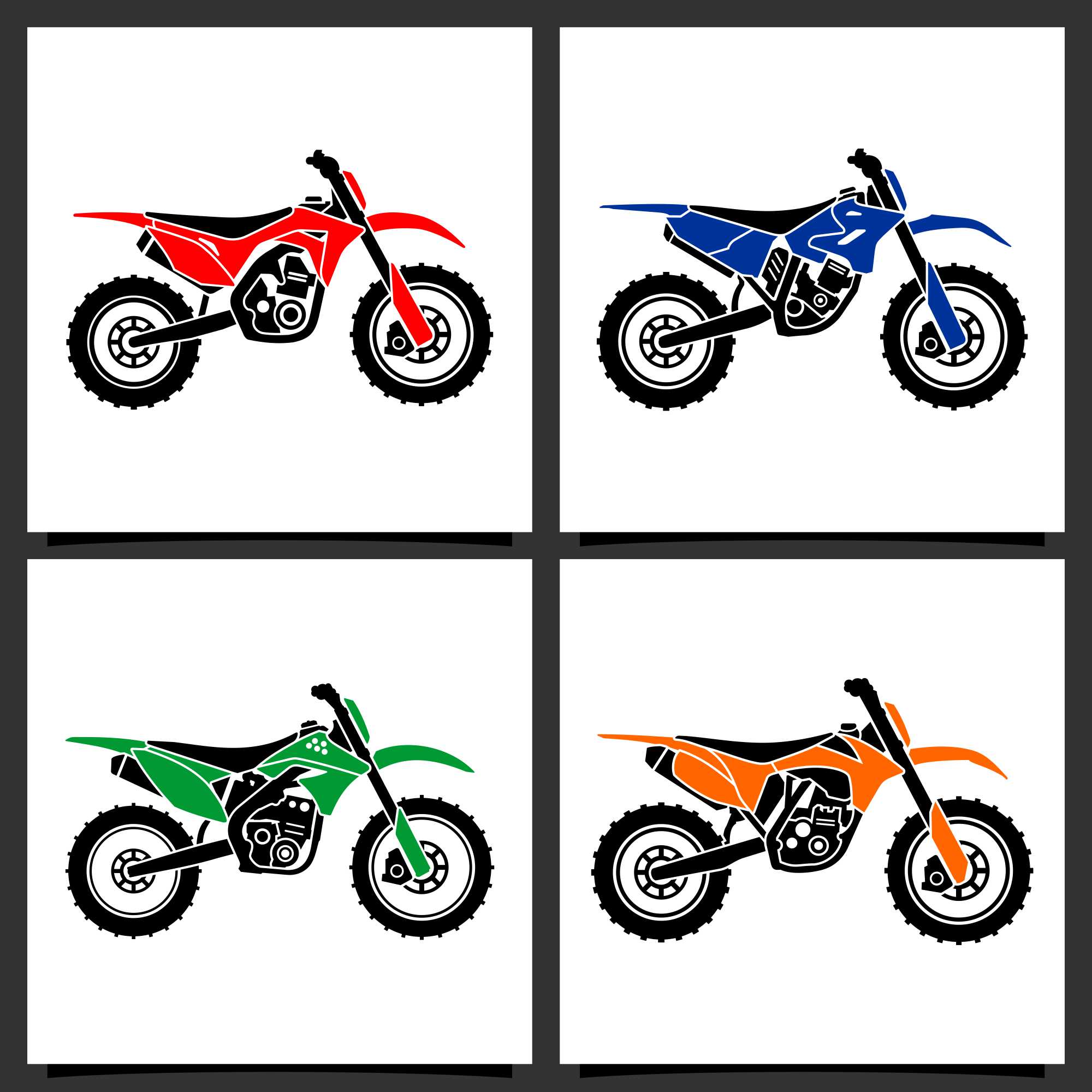 Motocross vector design collection - $5 cover image.