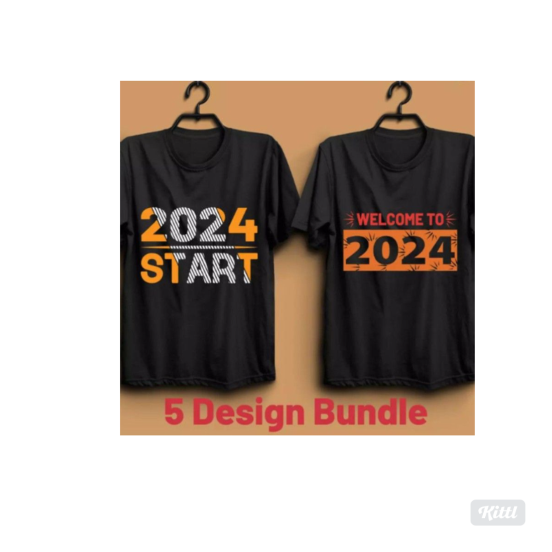 New Year 2024 T-Shirt preview image.