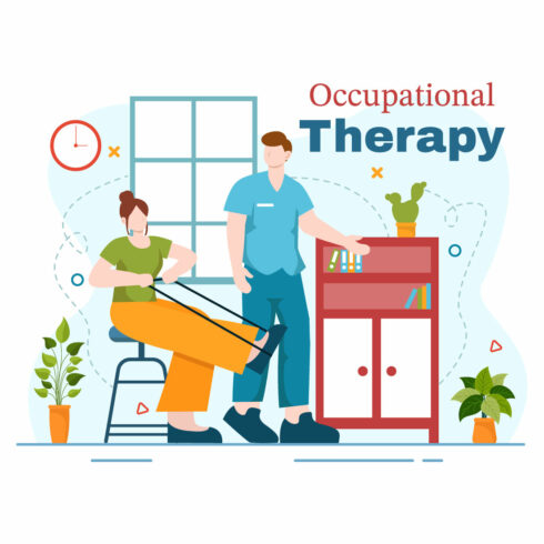 12 Occupational Therapy Illustration cover image.
