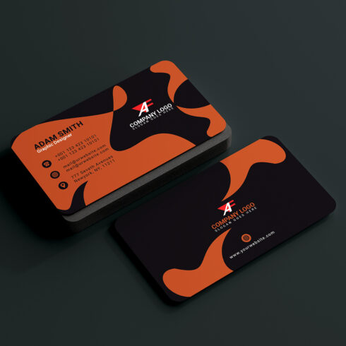Creative 4 COLOUR Business Card 2024 cover image.