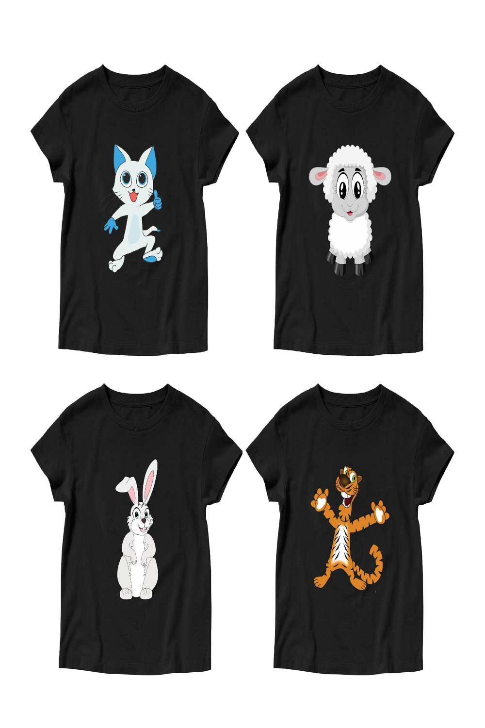 CARTOON T SHIRTS FOR KIDS pinterest preview image.