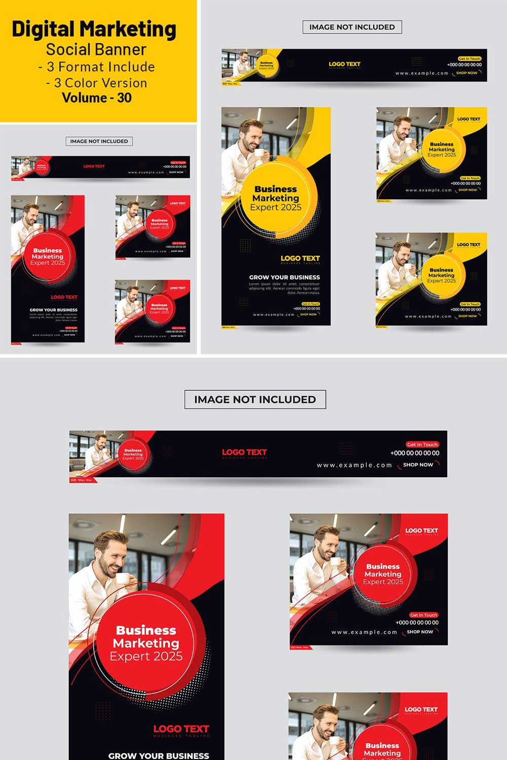 Digital Marketing Expert Social pinterest preview image.