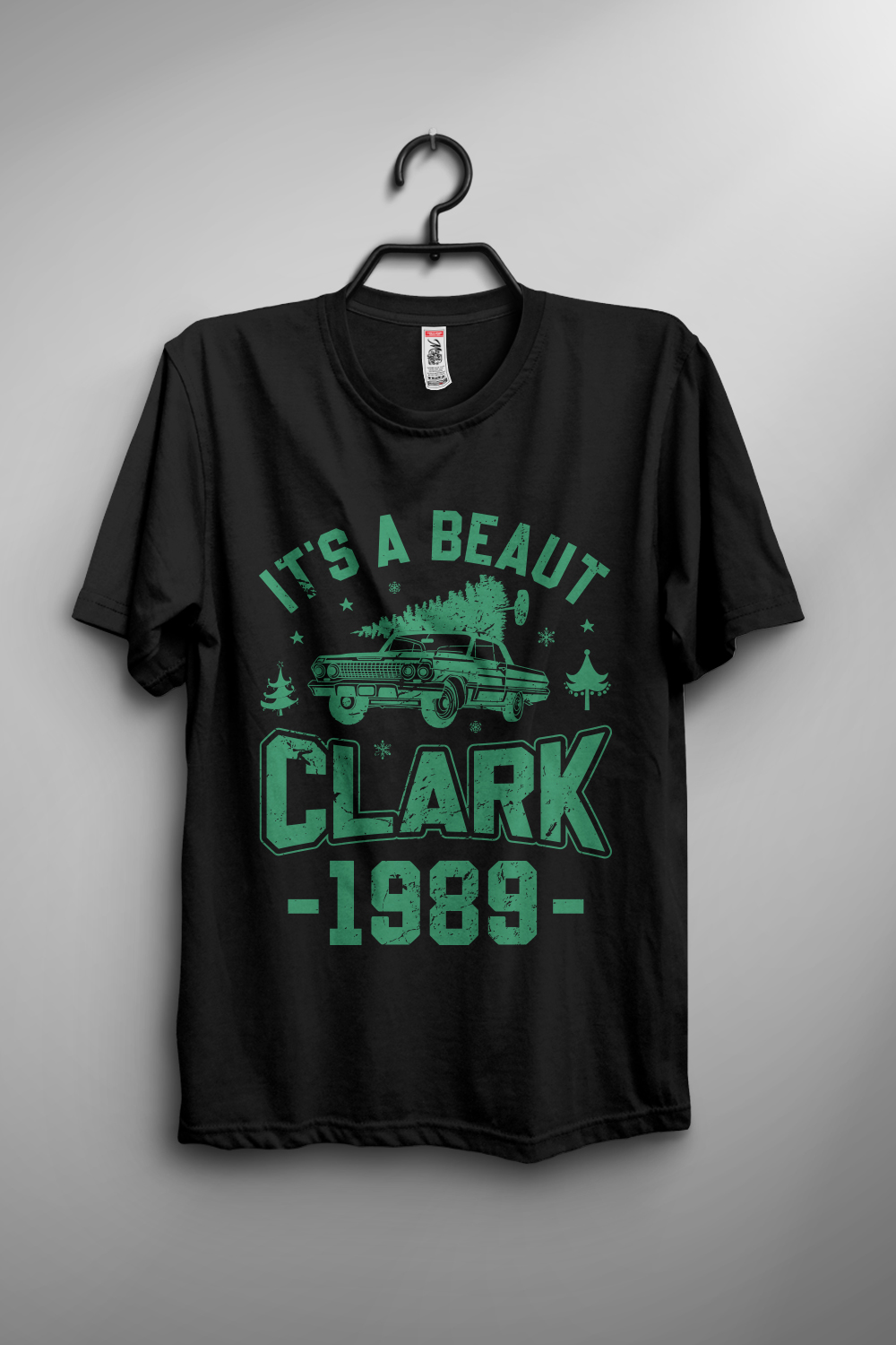 It's a beaut clark 1989 T-shirt design pinterest preview image.