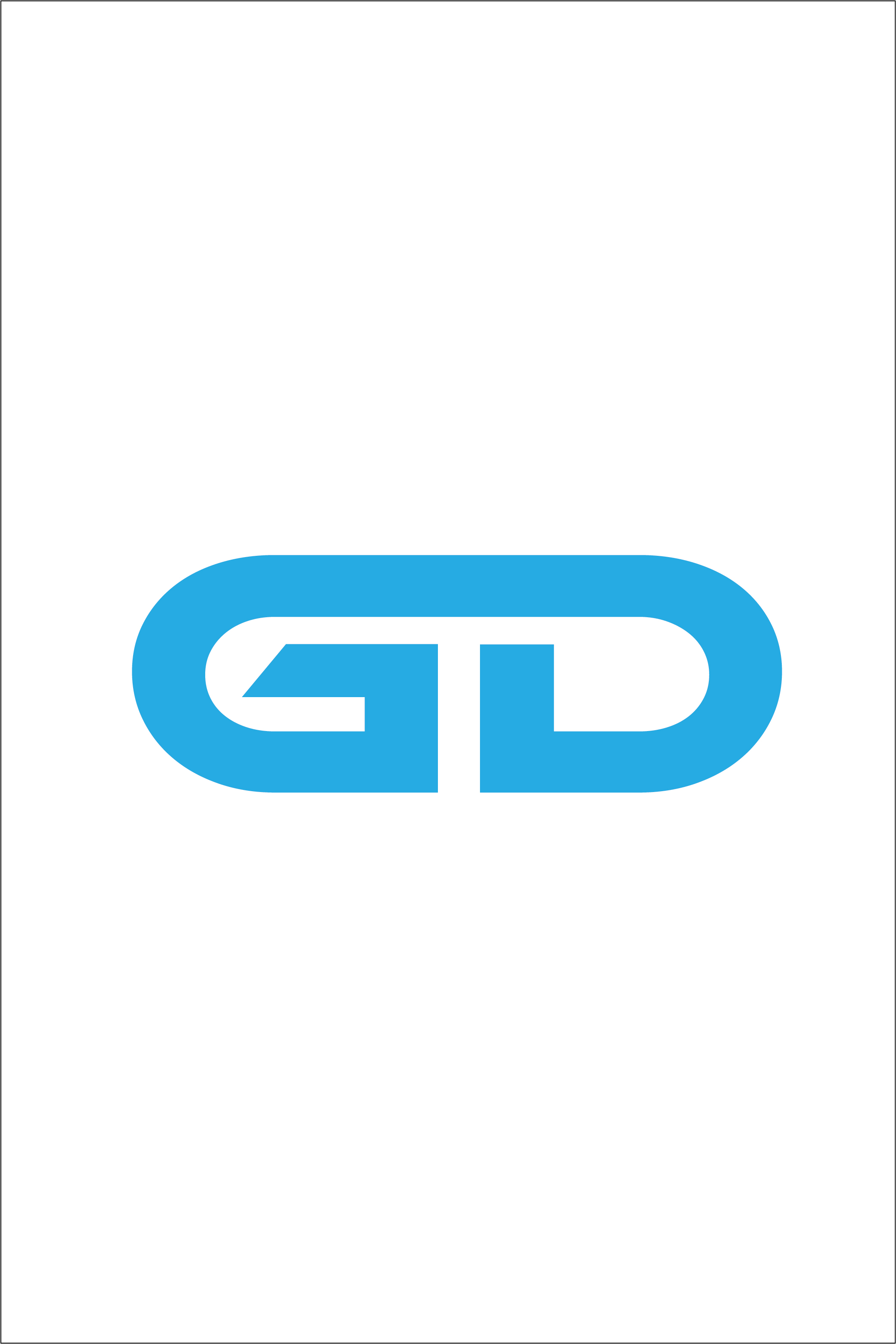 Letter GD Logo or Icon Design Vector Image Template pinterest preview image.