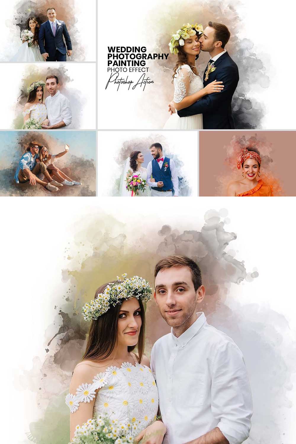 Wedding Photography Painting pinterest preview image.