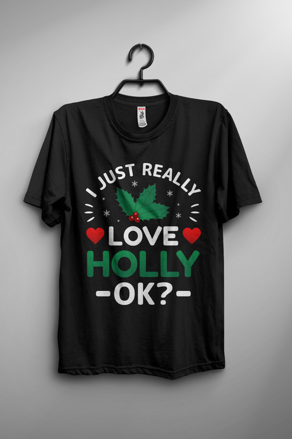 I Just really Love Holly Ok T-shirt design pinterest preview image.
