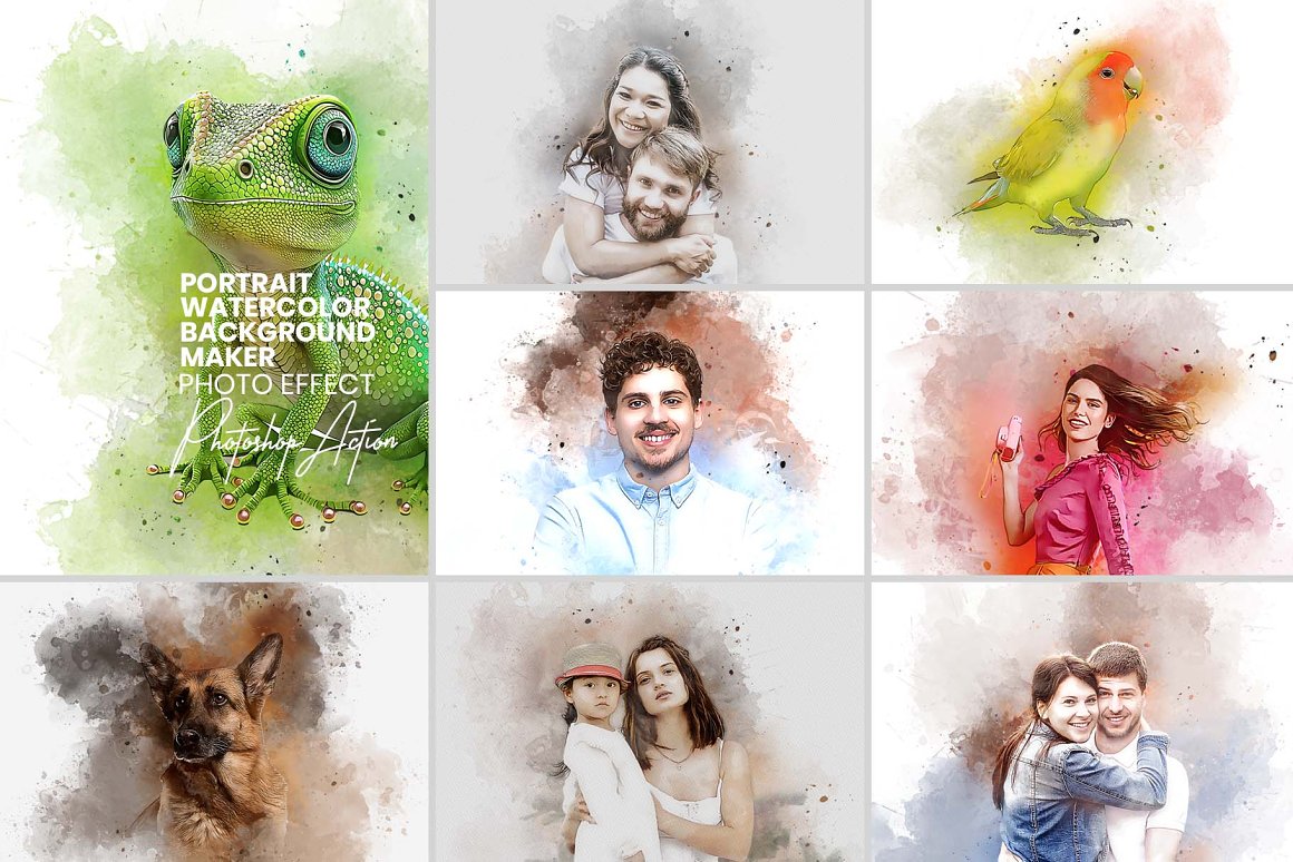 portrait watercolor background maker 205