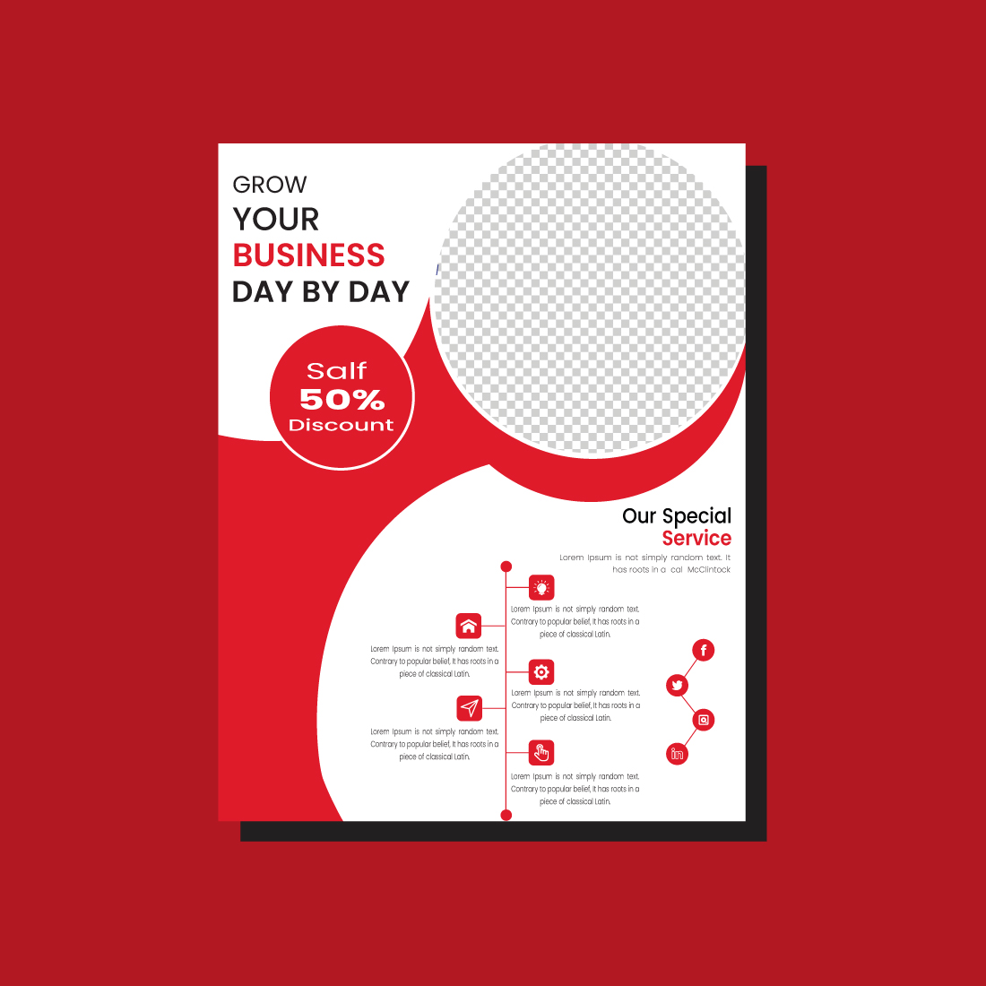 Poster design sports invitation template Can be adapt to Brochure, Annual Report cover image.