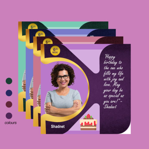 8 Beautiful Background Birthday Cards with Inspiring Birthday Wishes cover image.