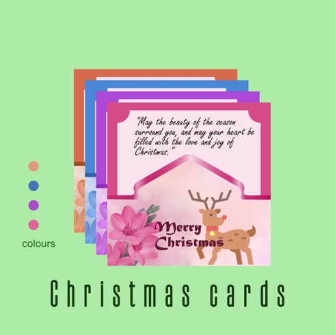 6+ Beautiful Background Christmas Cards with Inspiring Christmas Wishes cover image.