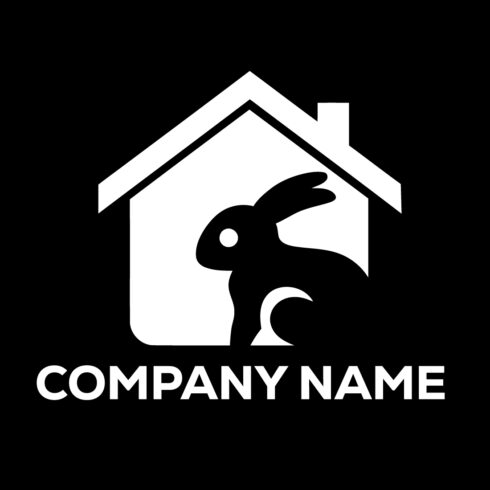 Svg Rabbit House Sign Rabbit House Logo, Rabbit home Logo Rabbit House , Rabbit House ...