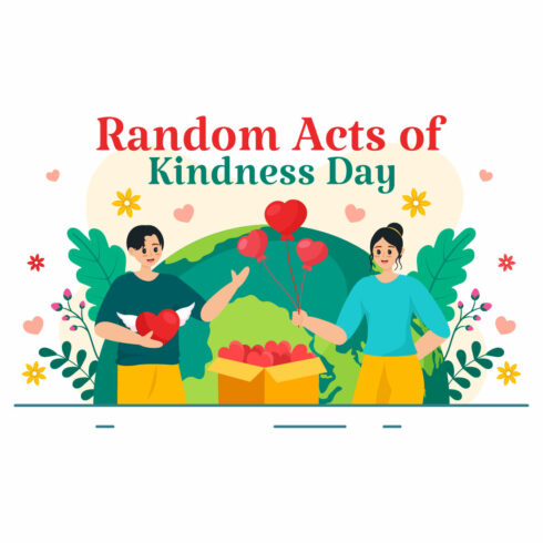 12 Random Acts of Kindness Illustration cover image.