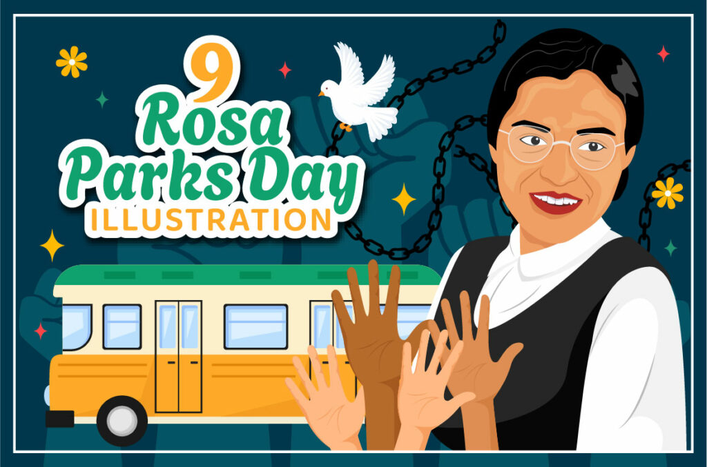 9 Rosa Parks Day Illustration MasterBundles