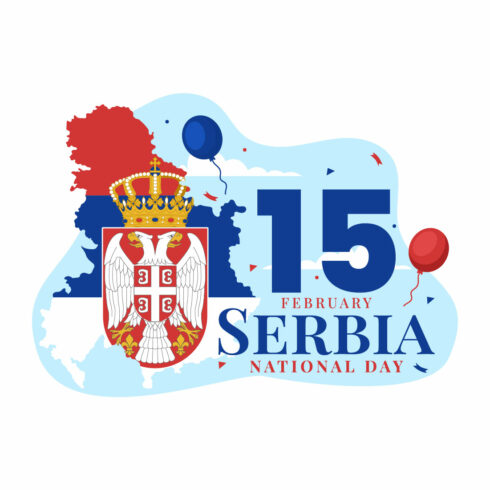 12 Serbia National Day Illustration cover image.