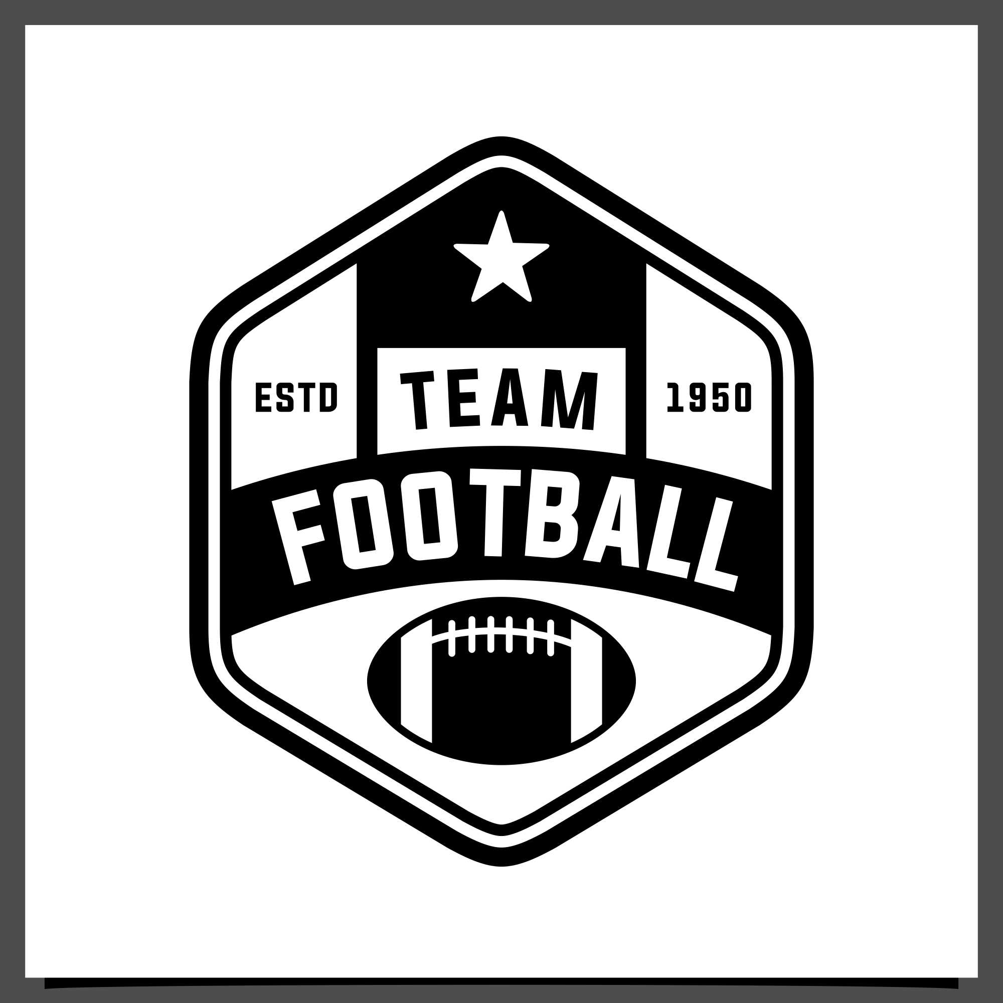 set football team logo collection 3 735