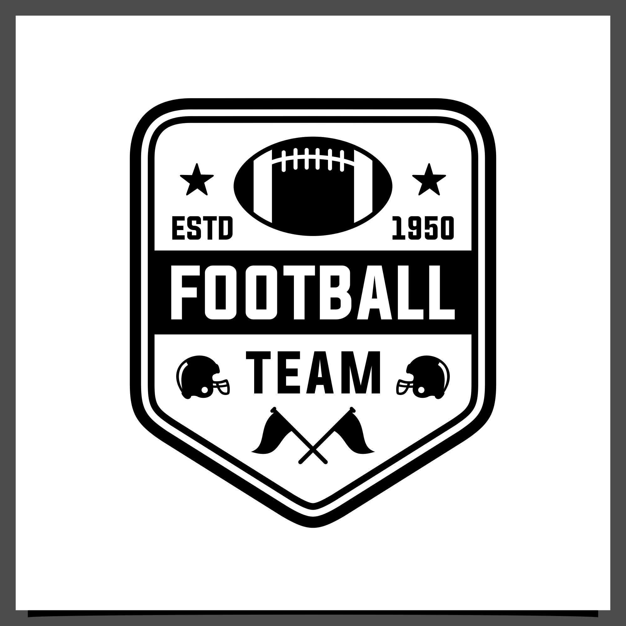 set football team logo collection 4 457