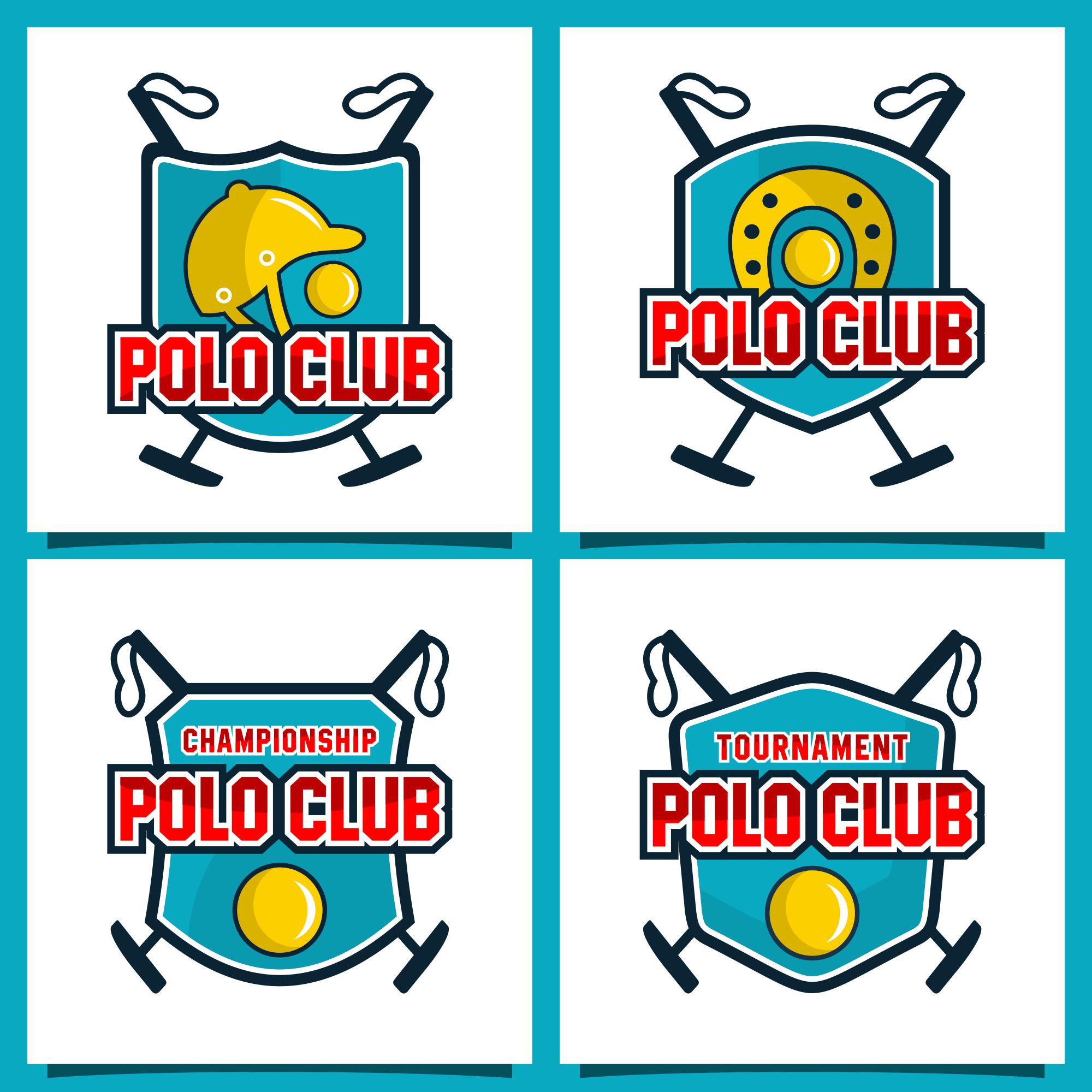 Set polo club logo design collection - $6 cover image.