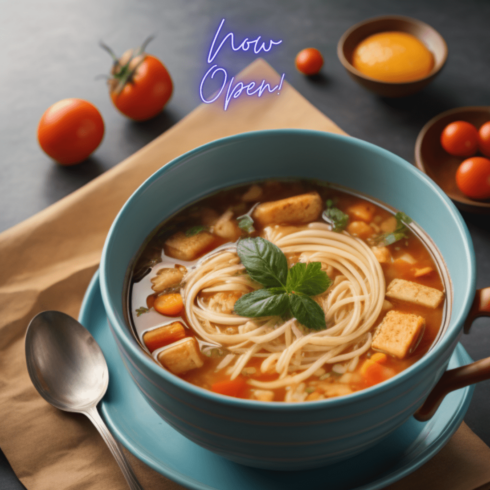 Spicy delicious Soup cover image.