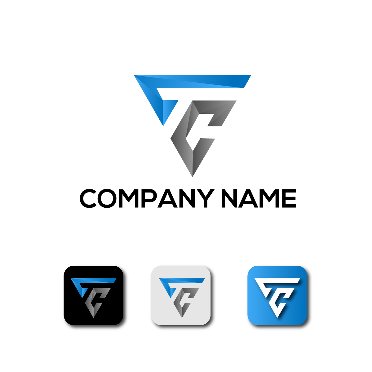 TC logo , TC icon , TC design , TC business log preview image.