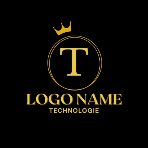 electronic logo or icon design logo with vector image cover image.