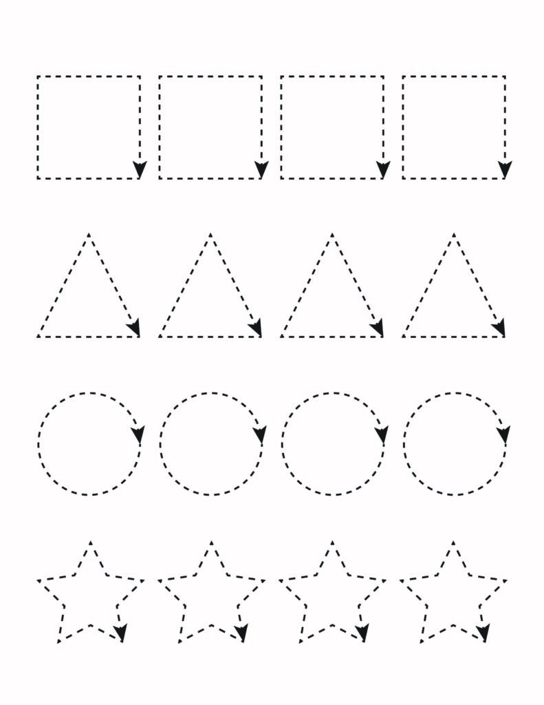 Tracing Guide. Prep NO PREP Learning to Trace Worksheets - MasterBundles