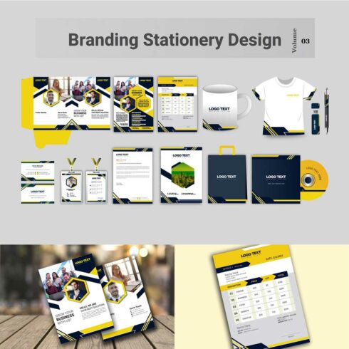 Business Stationery and Branding cover image.
