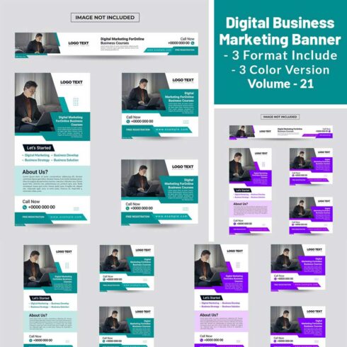 Digital Business Marketing Banner cover image.