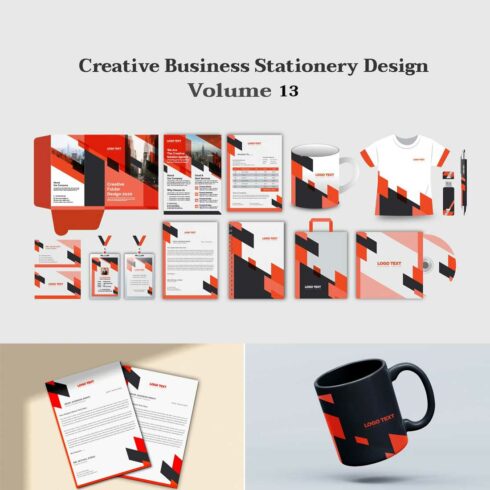 Business Stationary Template cover image.