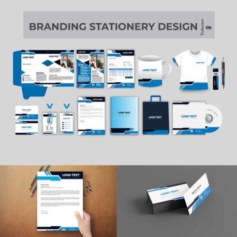 Corporate Branding Stationery cover image.