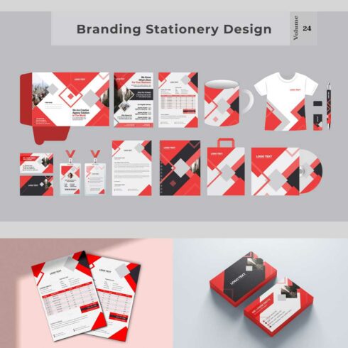 Business Stationary Template V-24 cover image.