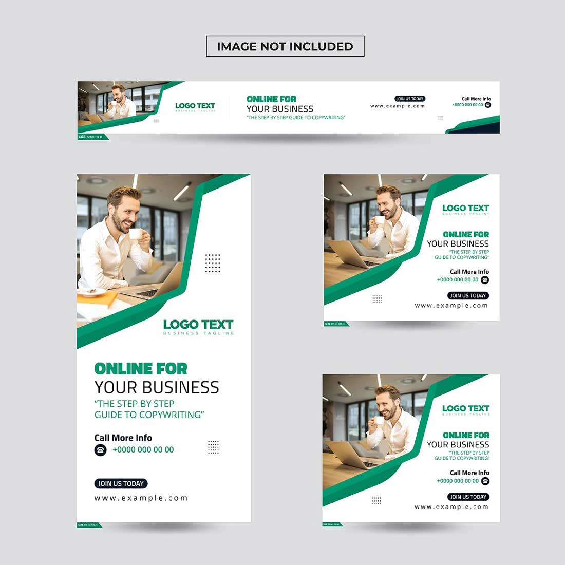 Business Banner Design Template preview image.