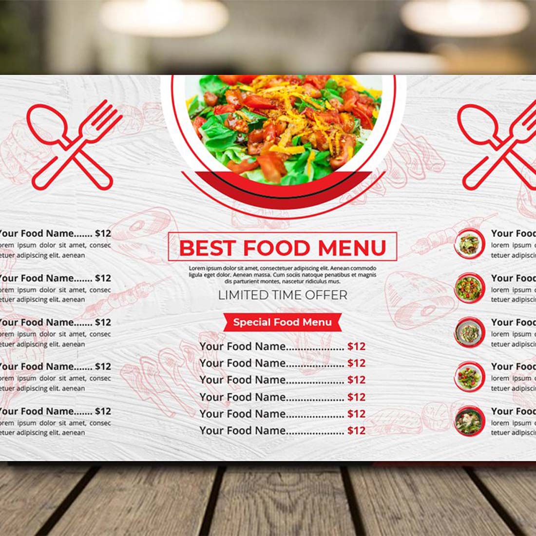 Digital Menu For Restaurants preview image.