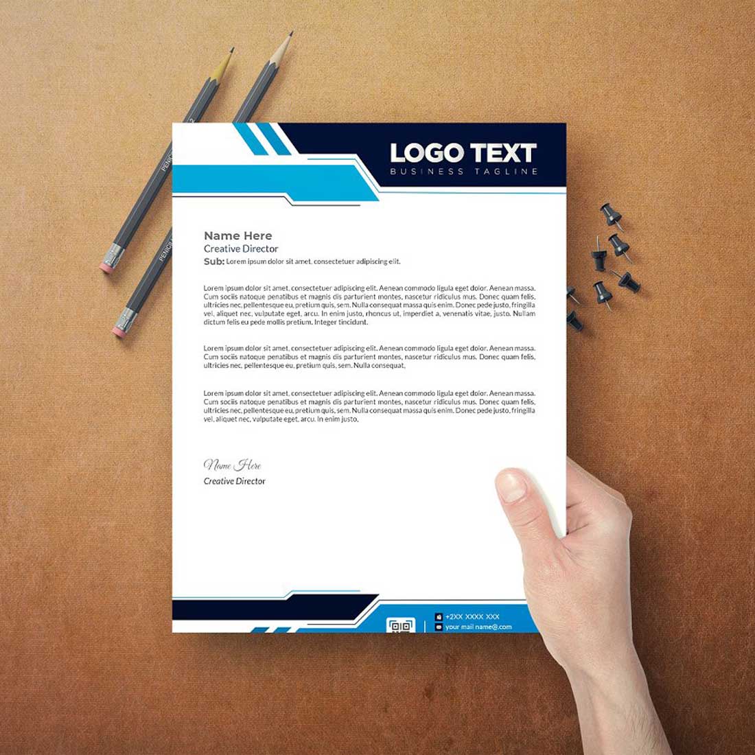 Corporate Branding Stationery preview image.