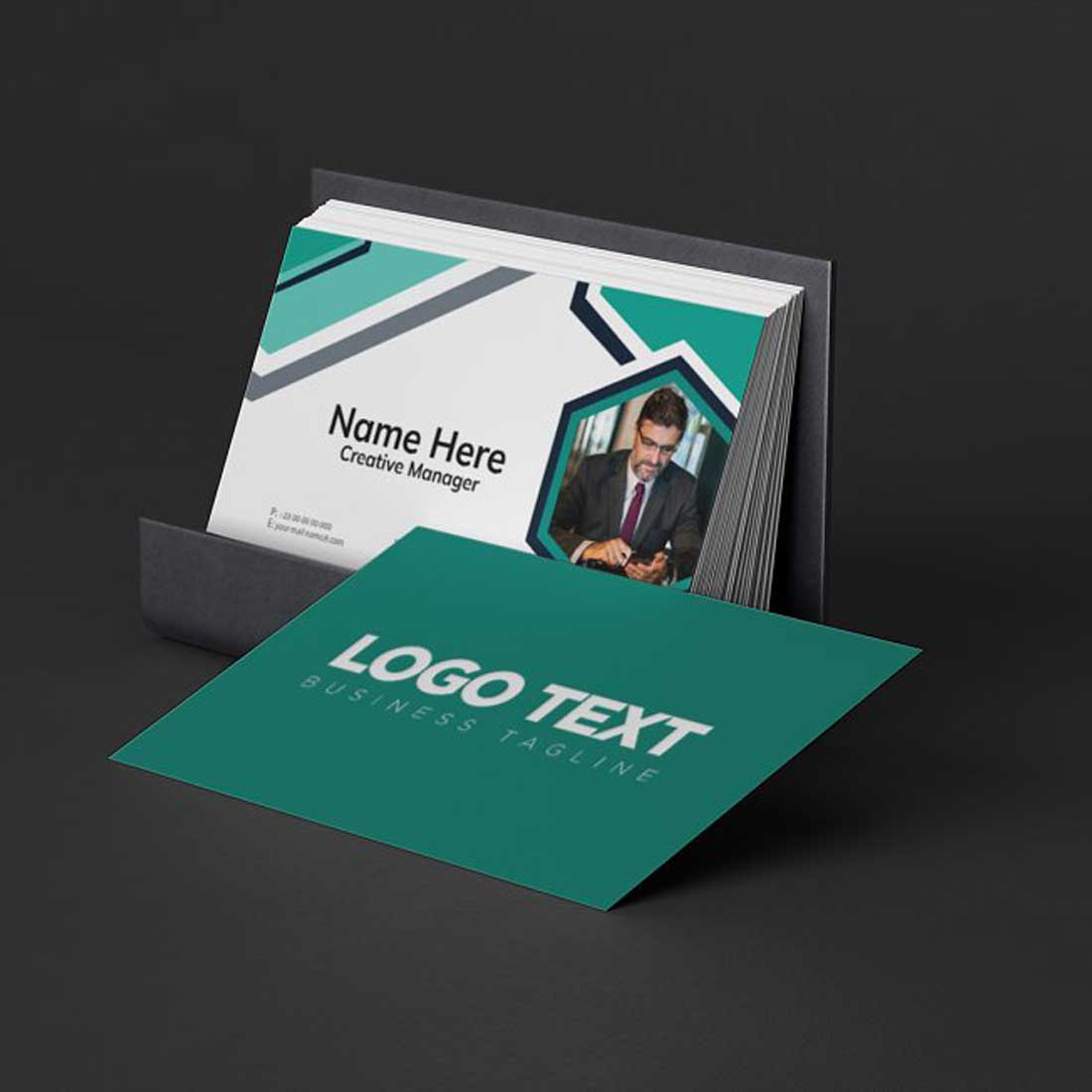 Corporate Stationery Design Template V-06 preview image.