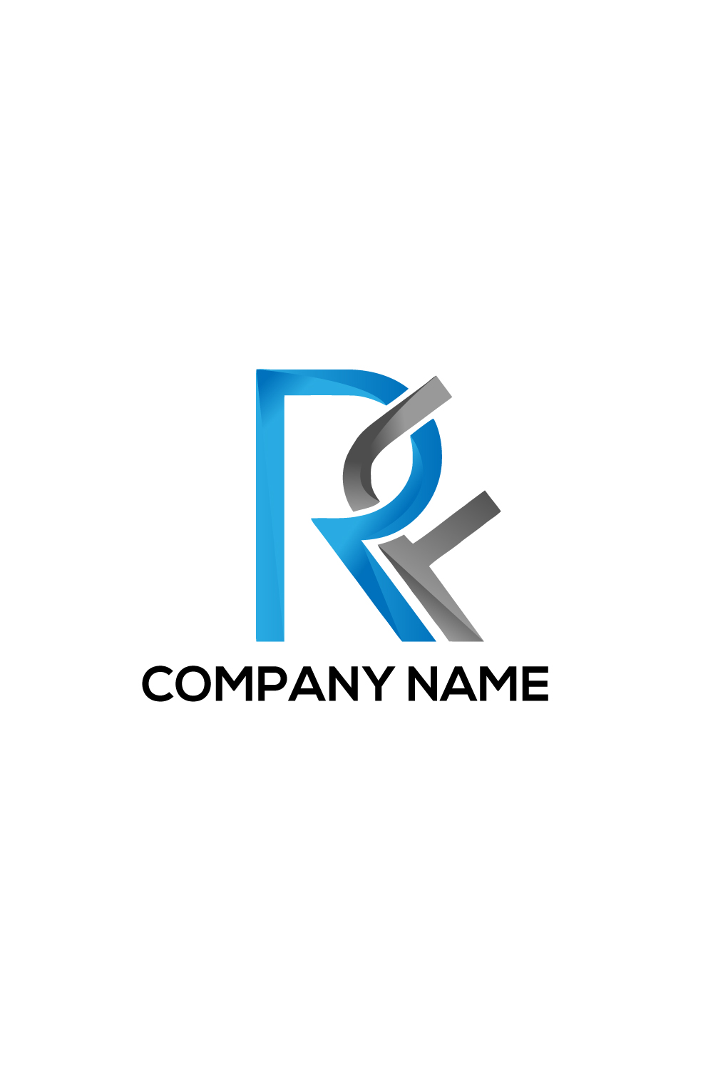 RF logo, RF Letter, RF design, RF icon, RF business pinterest preview image.
