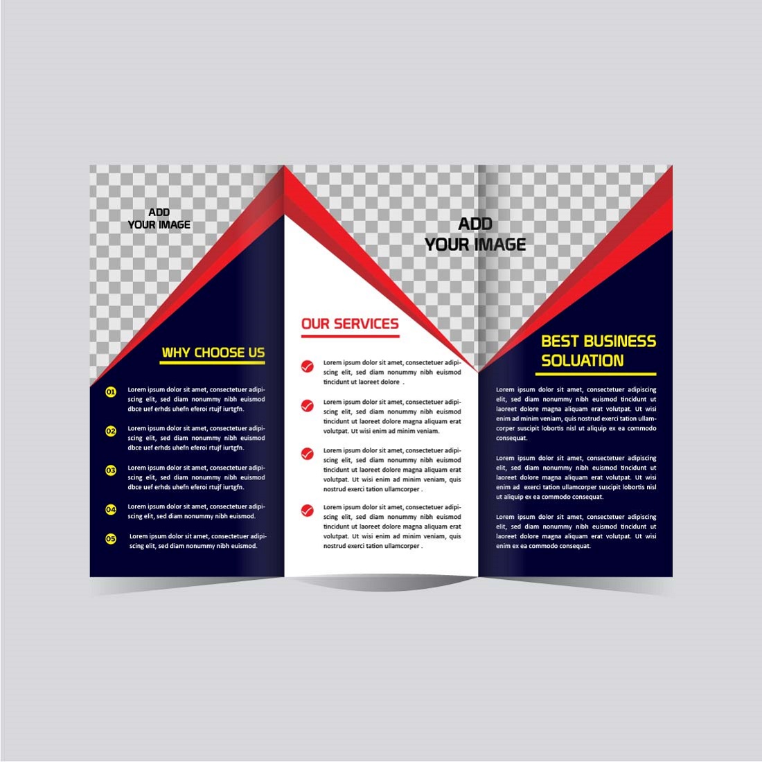 vector business trifold brochure design editable 03 693